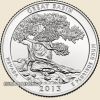 USA 25 cent (18) GREAT BASIN '' Nemzeti Parkok '' 2013 UNC !